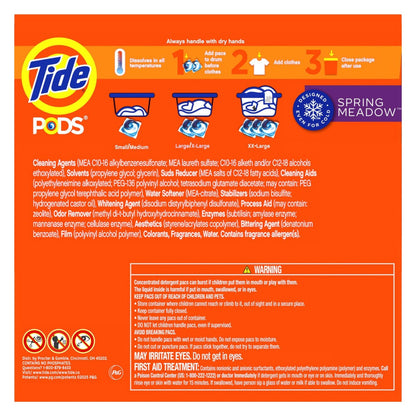 Tide detergent pods 4-bag 156-load pack