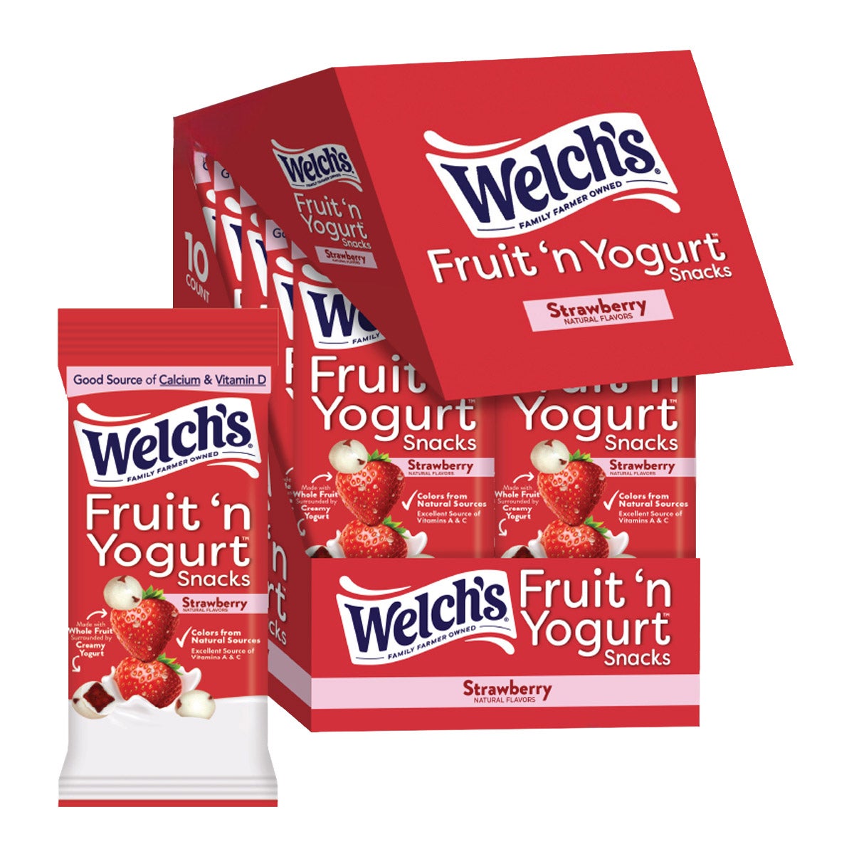 Welch's gluten free strawberry snack pack