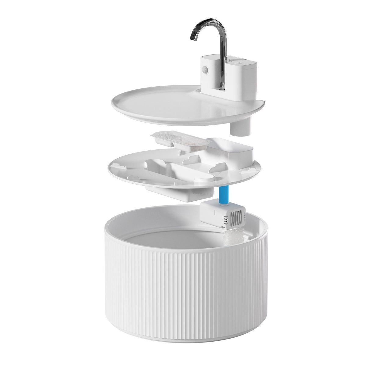 Pet fountain bundle with replacement filters