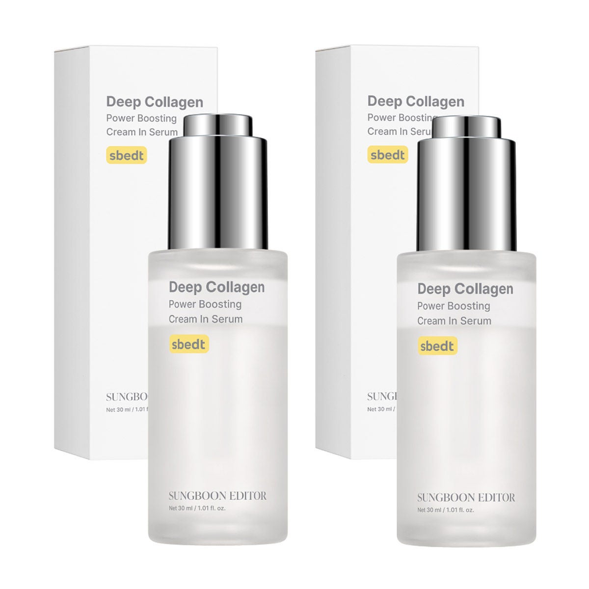 Korean collagen cream serum for hydration and glow