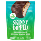 Skinny Dipped dark chocolate coconut almond bites 30-count