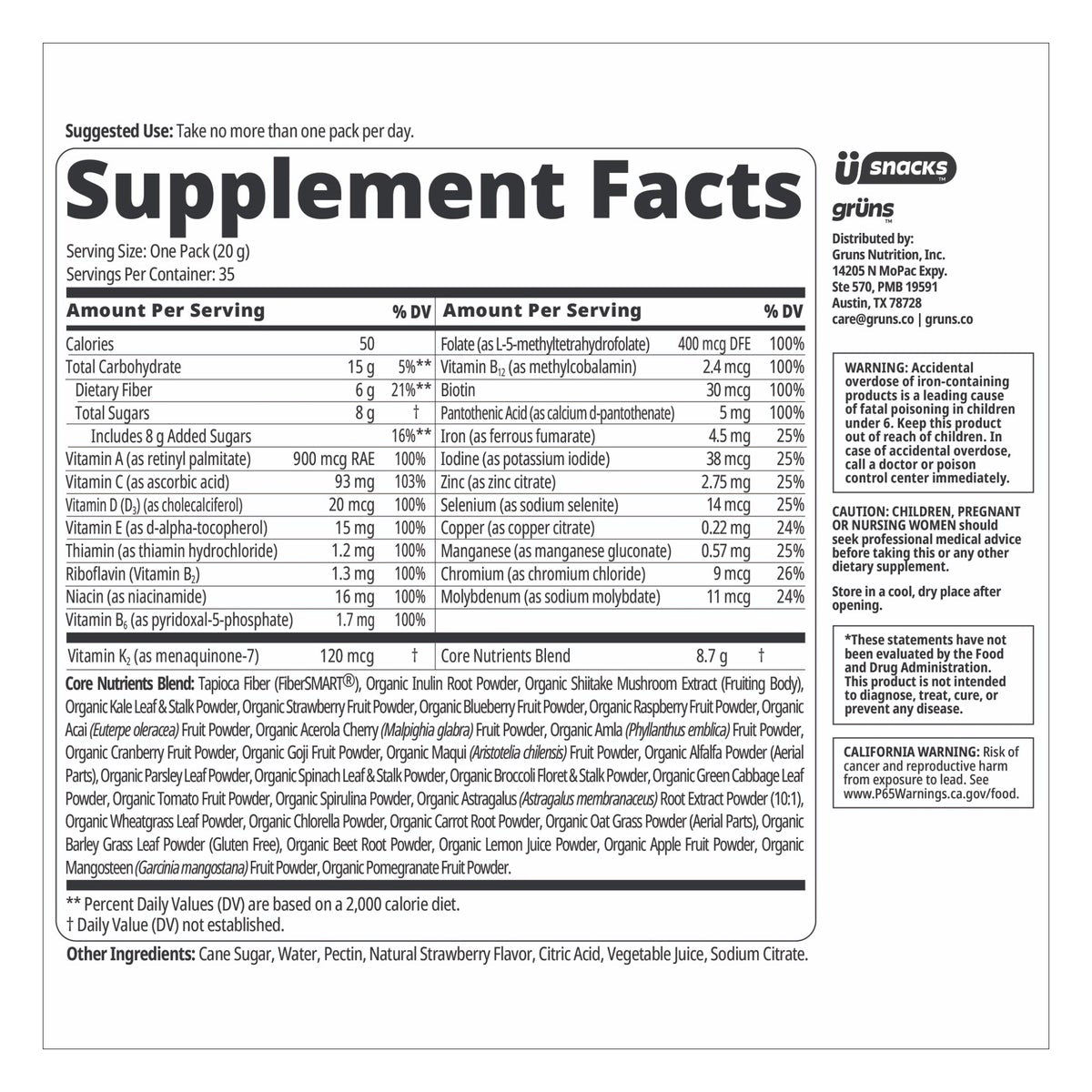 Adult greens gummies for daily wellness routine