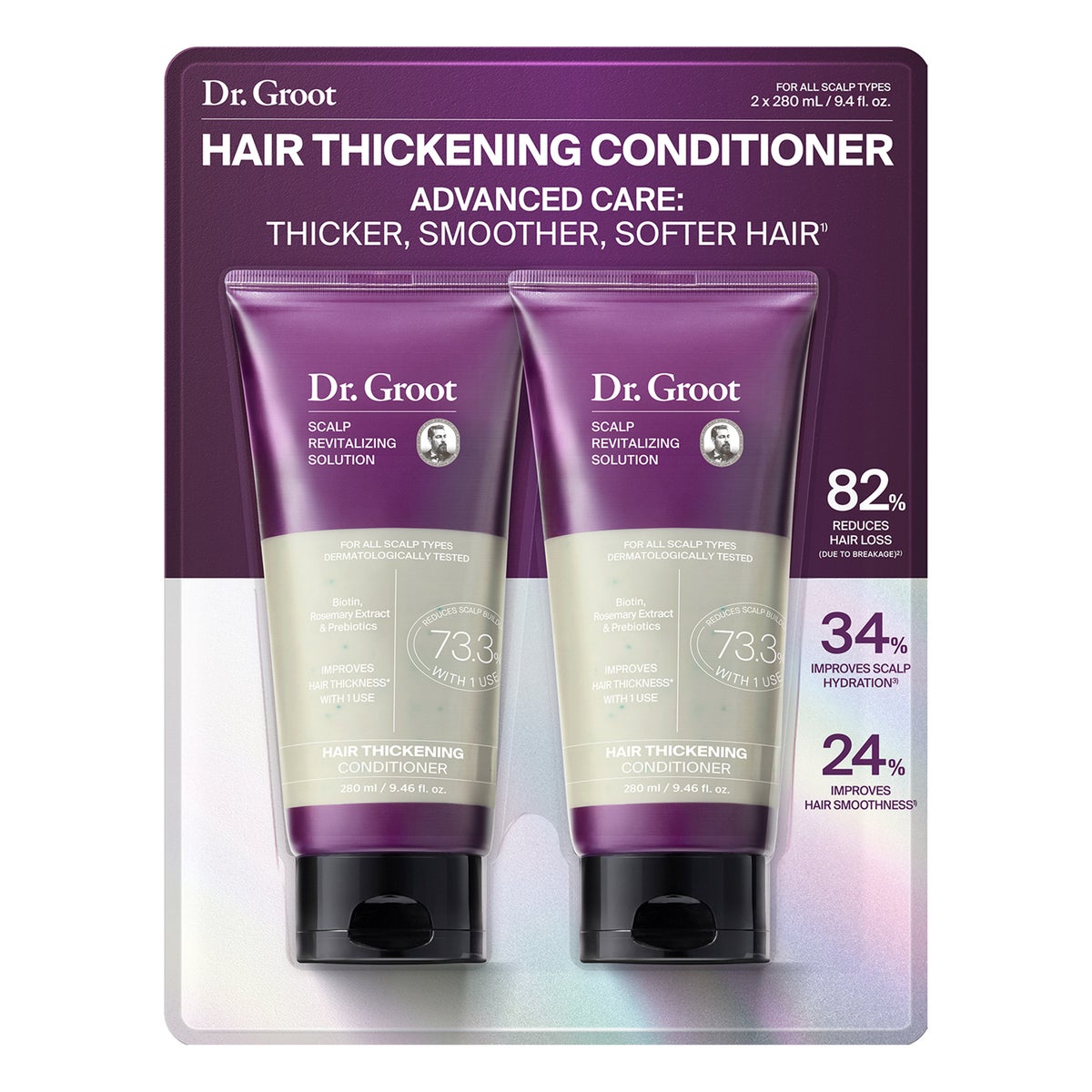Dr. Groot scalp revitalizing conditioner 2-pack