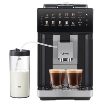Midea fully automatic espresso machine with built-in grinder