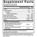 Force Factor soft chews nutritional supplement bottle