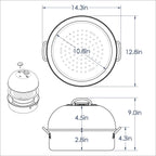 Smoker kit for fish chicken ribs and more