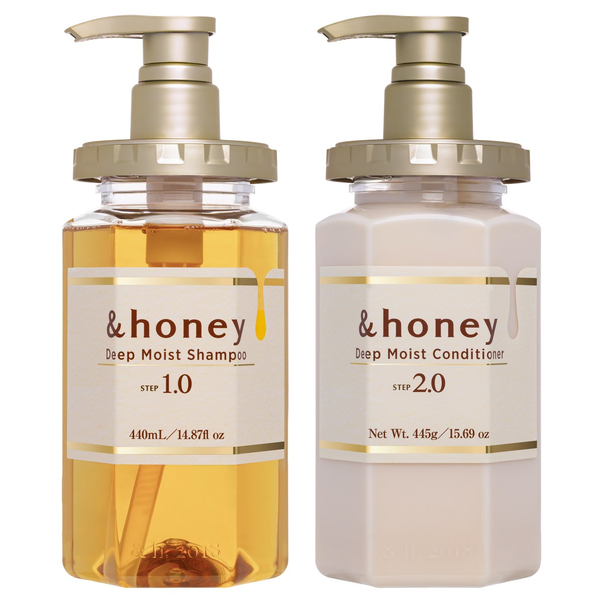 &honey Deep Moist shampoo and conditioner set