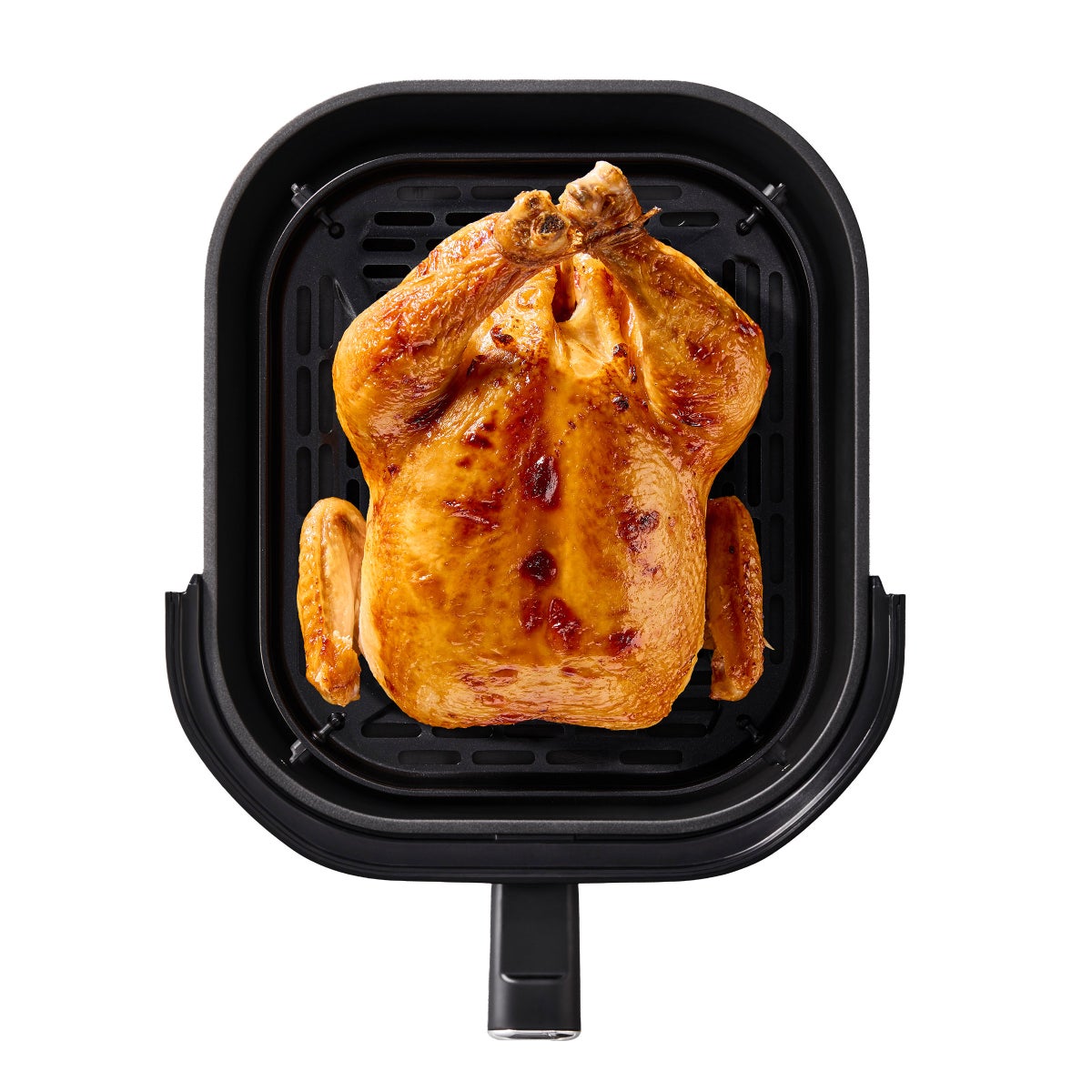 T-fal infrared air fryer cooking basket view