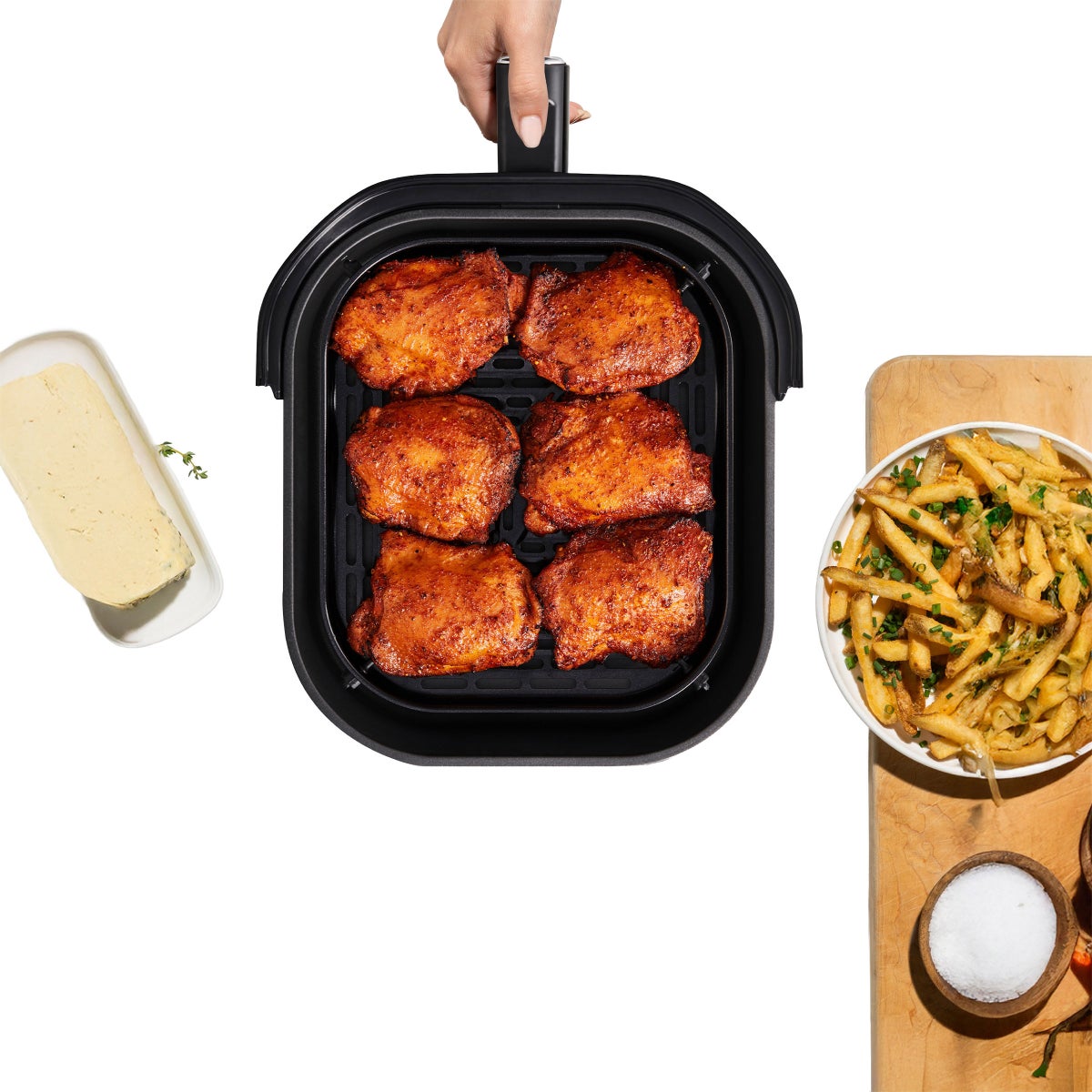 T-fal air fryer top window and control panel