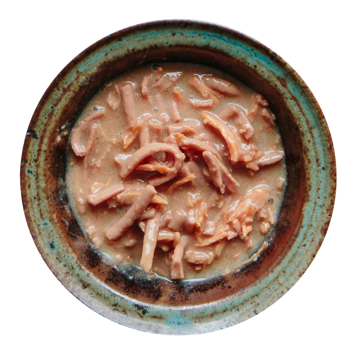 Shredded wet dog food for meal or topper
