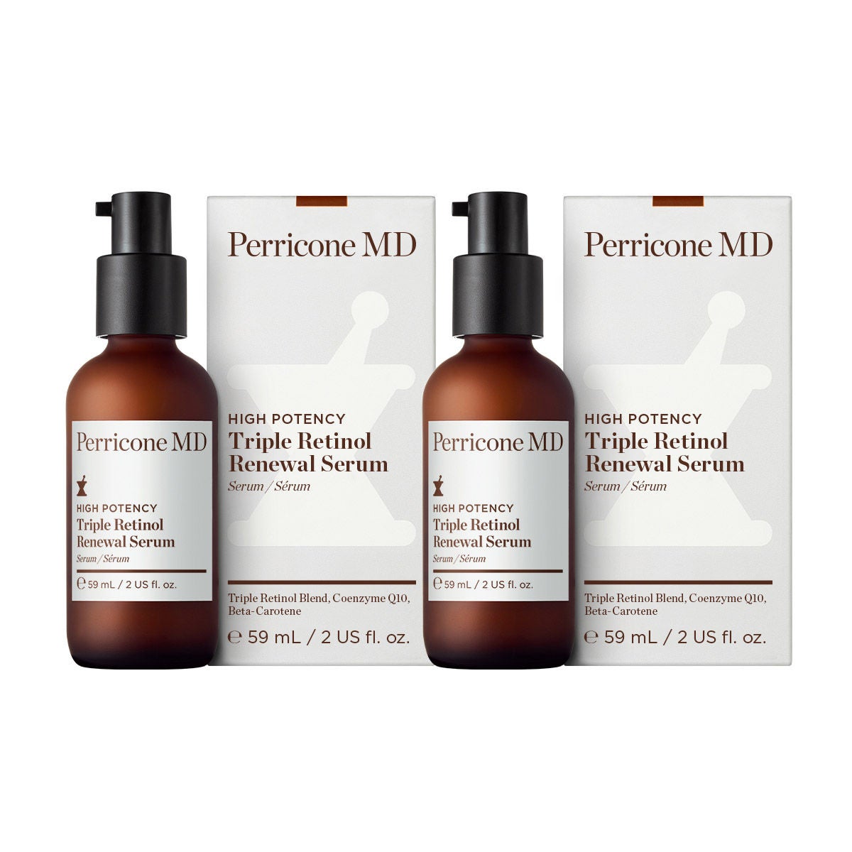 Perricone MD high potency retinol serum bottles