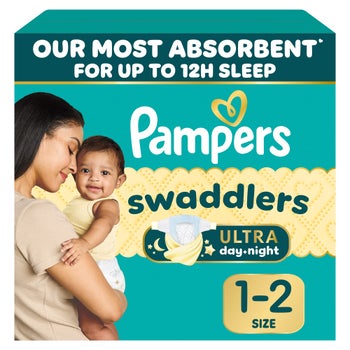 Baby diaper value pack from Pampers