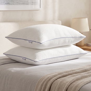 Beautyrest cooling memory foam cluster pillow 2-pack