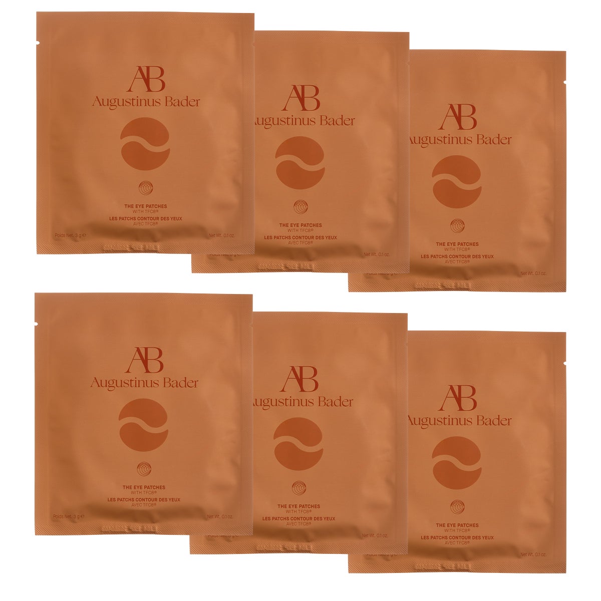 Augustinus Bader eye patches 6-pair set