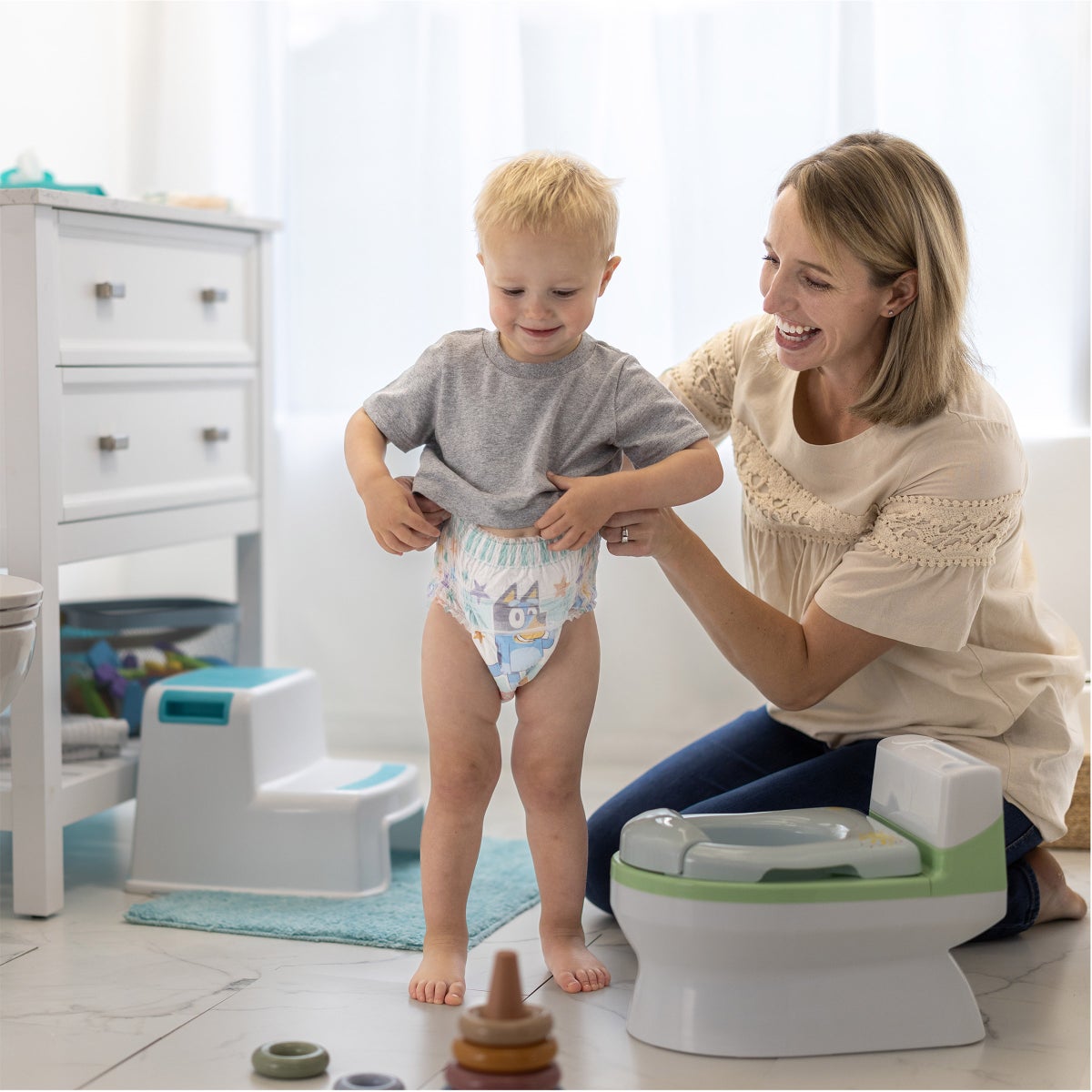 Pampers Easy Ups Ultra toddler potty training essentials