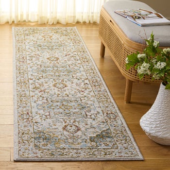 Safavieh Hamilton ivory blue runner rug 2'2 x 8'