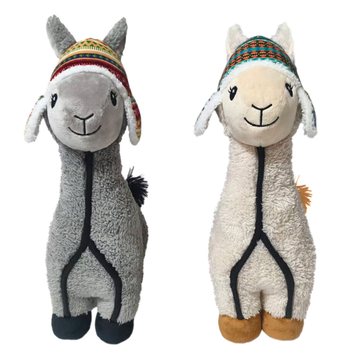 Delca Land of Llamas dog toys 2-pack
