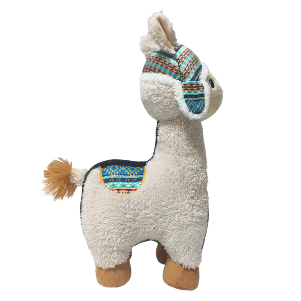 Llama-shaped dog toy set in 2-pack