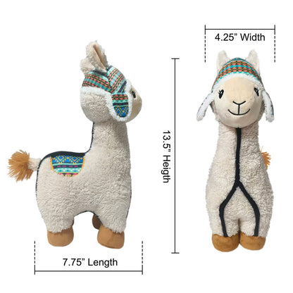 Delca pet toy set with squeaker and texture