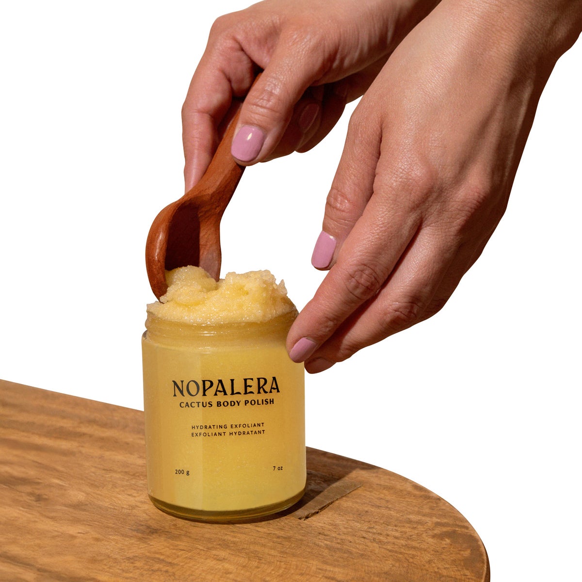 Hibiscus cactus body polish by Nopalera
