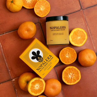 Premium cactus body polish set for smoother skin