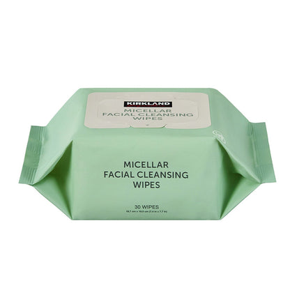 Kirkland Signature cleansing wipes resealable pack