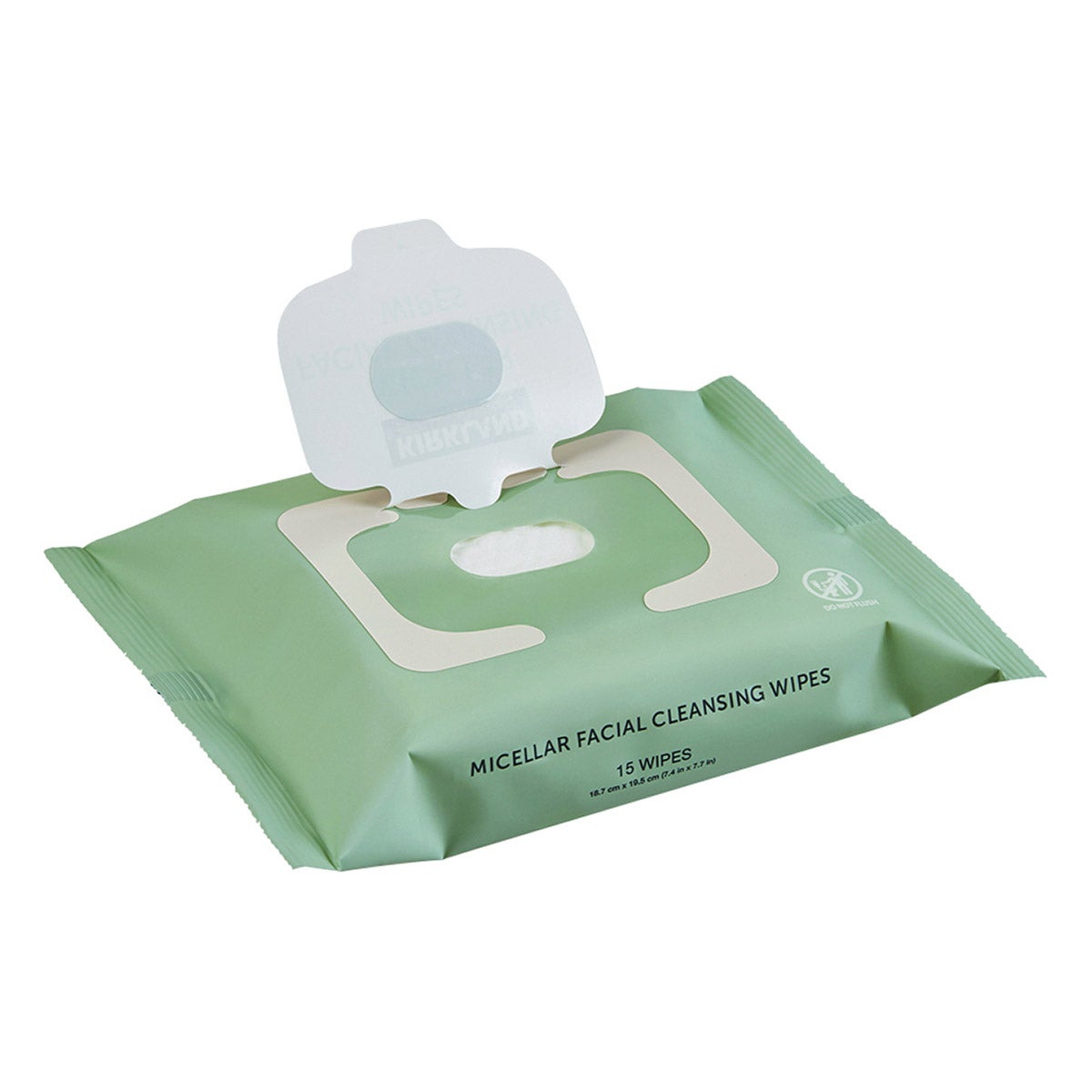 Dermatologist tested hypoallergenic cleansing wipes