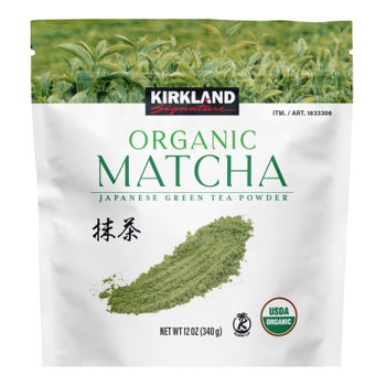 Kirkland Signature organic matcha green tea powder 12 oz