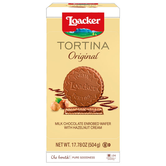 Loacker Tortina Original wafers 24-count box