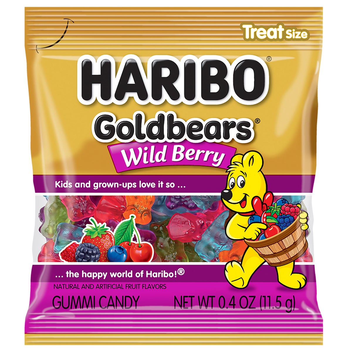 Haribo Sour Sodas gummy candy variety pack