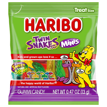 Haribo single-serve gummy snack bags