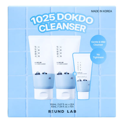 Round Lab cleanser travel size bottle