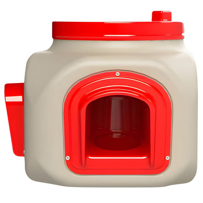 OverEZ no-waste chicken feeder for coops