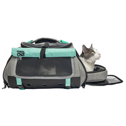 Portable cat carrier for trips and vet visits