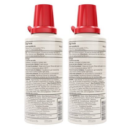 Broad spectrum SPF 30 Vacation sun care product