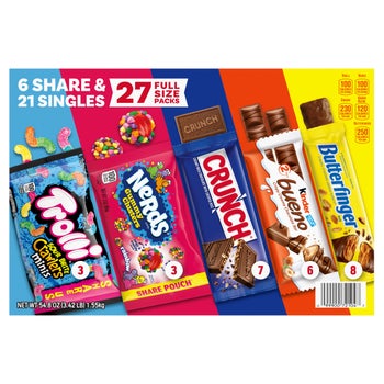 Ferrero assorted candy variety pack 27 count
