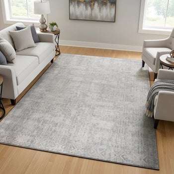 Eden Mesta Ivory 5'3 x 7' area rug