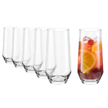 Stölzle Lausitz Revolution long drink crystal glasses set of 6