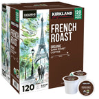 120-count French roast coffee K-Cup pod box