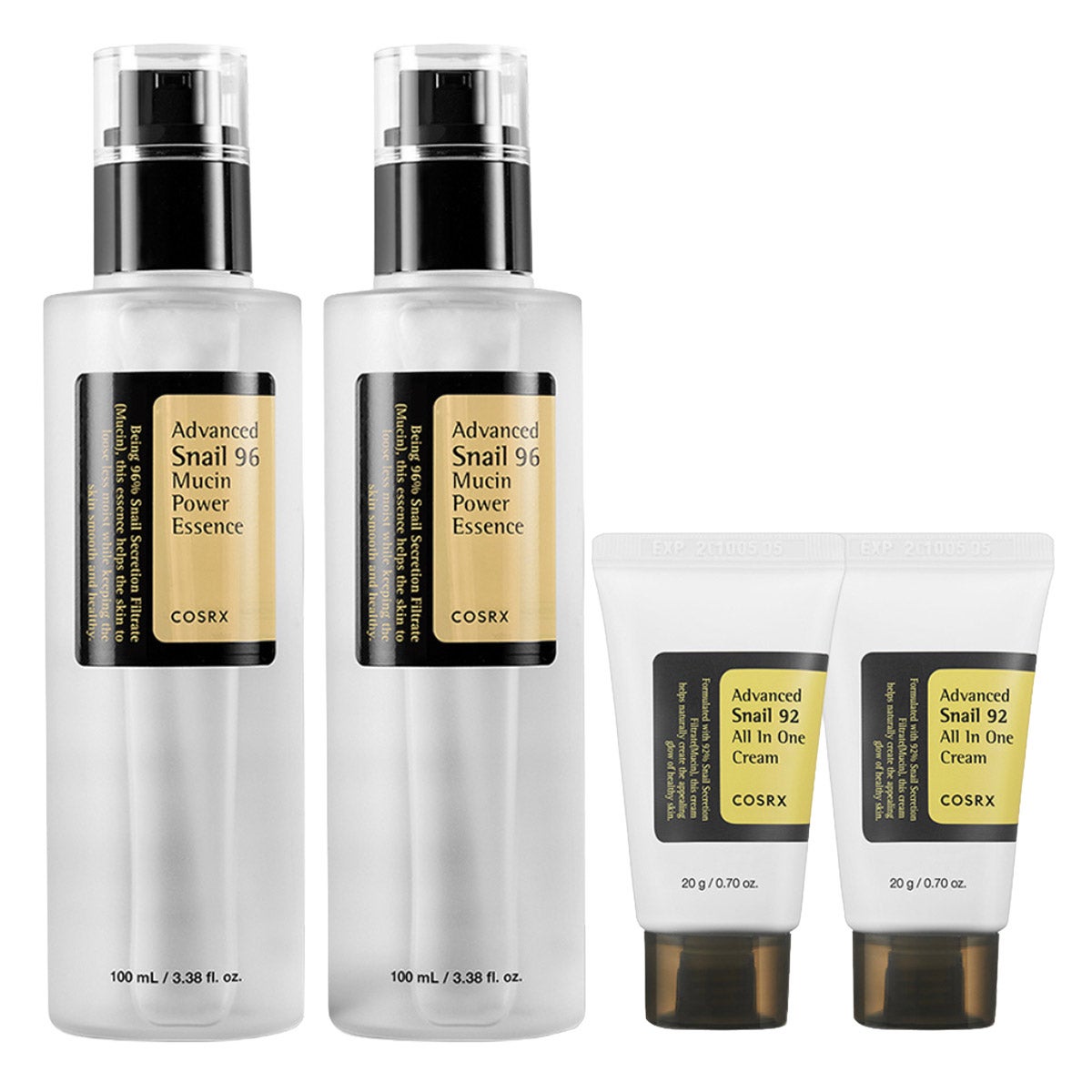 COSRX Advanced Snail 92 All In One Cream duo