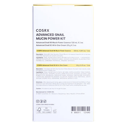 COSRX essence and cream value bundle