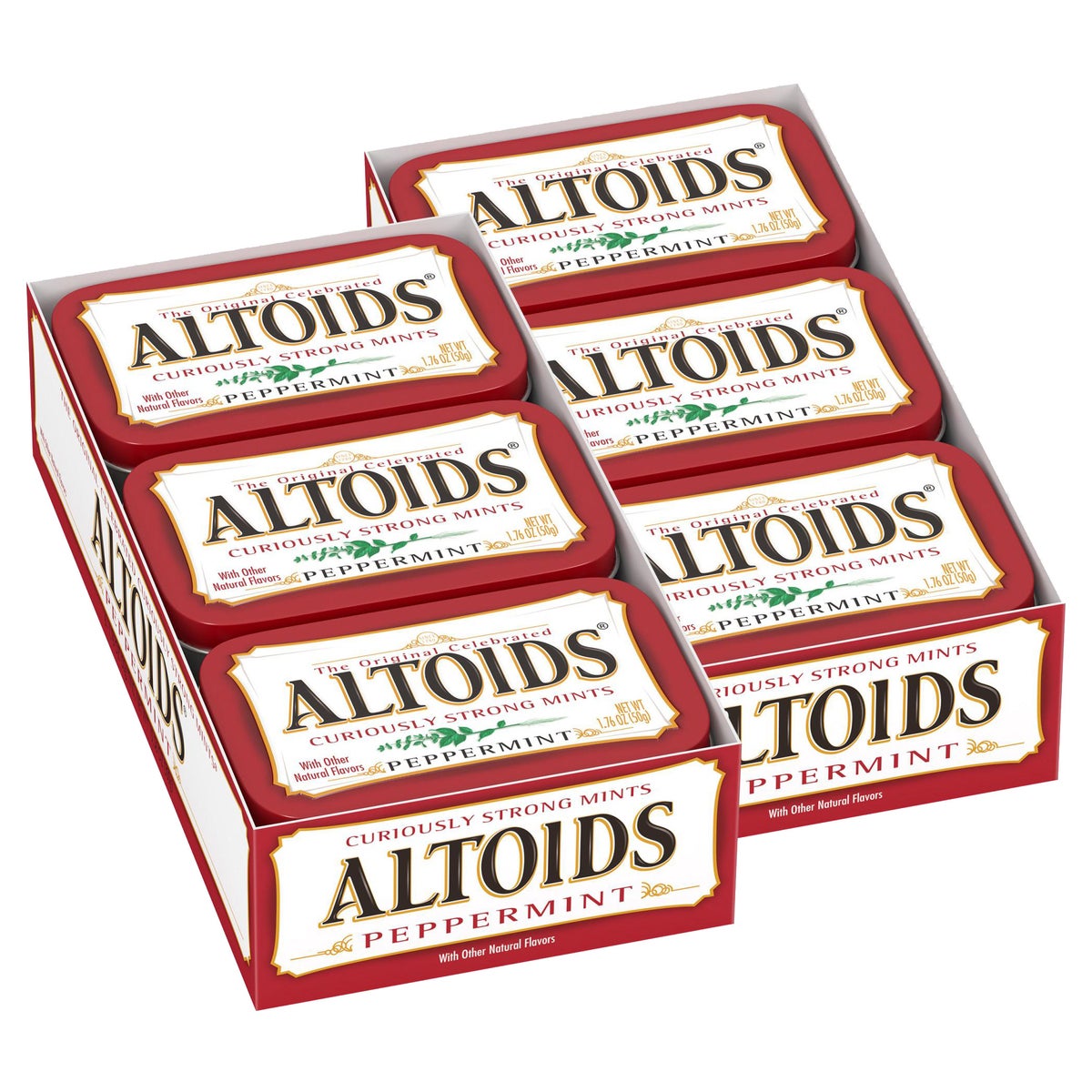 Altoids peppermint breath mints 12-count pack