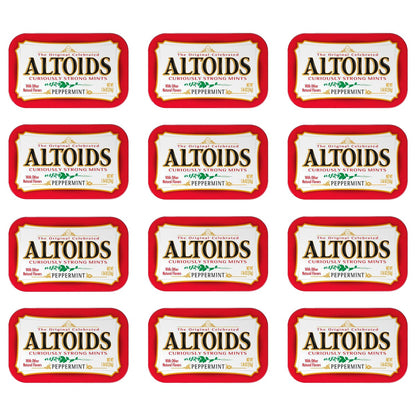 Classic Altoids peppermint mints in compact tins