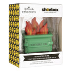 Single Hallmark Dumpster Fire Christmas Ornament
