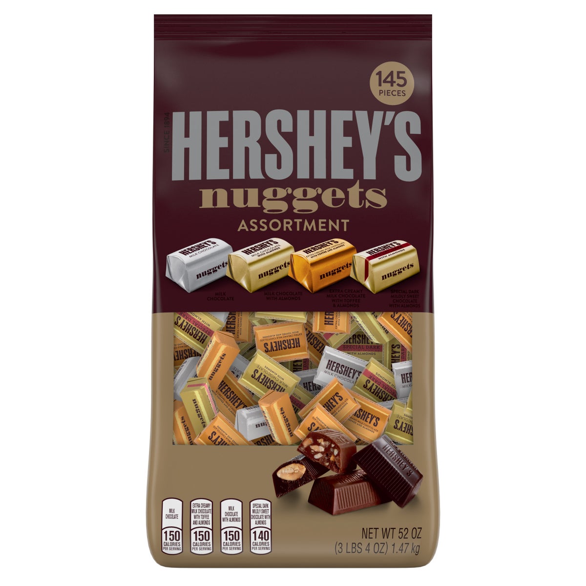 Hershey's Nuggets assortment 145-count variety pack