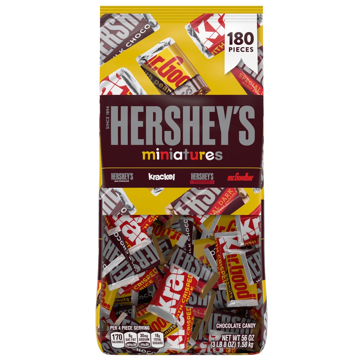 Hershey's Miniatures variety pack 56 oz bag
