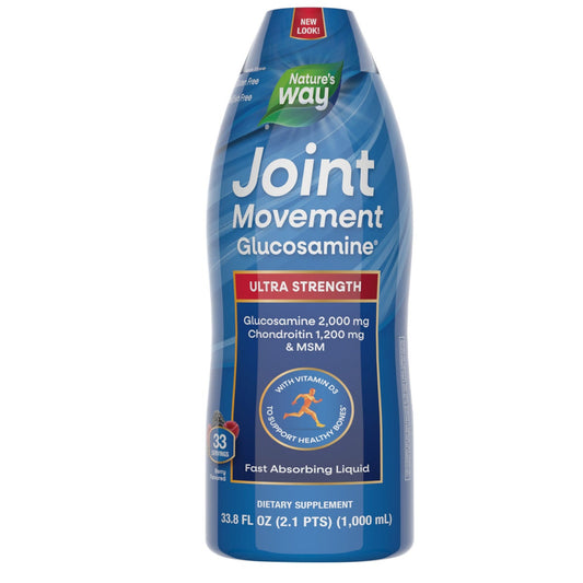 Nature's Way Joint Movement Glucosamine Extra Strength liquid supplement