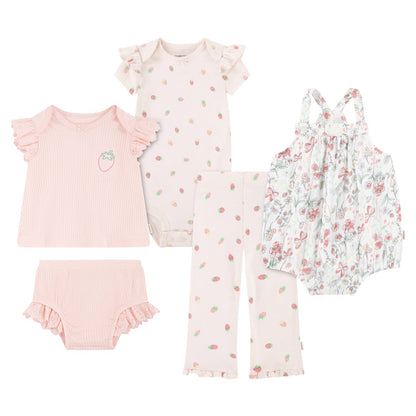 Five-piece baby outfit set for 3M to 24M