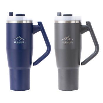 Thurston navy 40 oz stainless steel insulated tumbler 2-pack