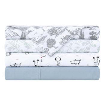 South Point Home Fashions microfiber king sheet set in Seaside Bouquet